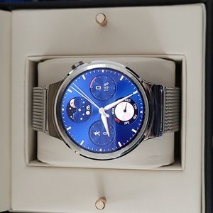 Huawei Watch Stainless Steel with Stainless Steel Mesh Band